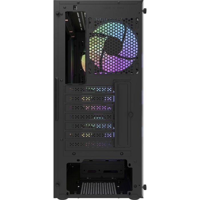 DARKFLASH - DF-DK351CL6-BK - DK351 - Boitier PC sans alimentation - Moyen tour - Format ATX - Noir