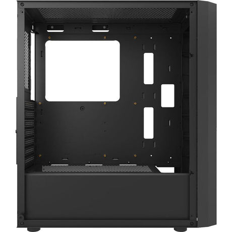 DARKFLASH - DF-DK351CL6-BK - DK351 - Boitier PC sans alimentation - Moyen tour - Format ATX - Noir