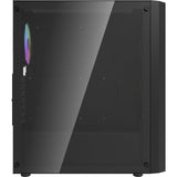 DARKFLASH - DF-DK351CL6-BK - DK351 - Boitier PC sans alimentation - Moyen tour - Format ATX - Noir