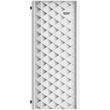 DARKFLASH - DF-DK351CL6-WH - DK351 - Boitier PC sans alimentation - Moyen tour - Format ATX - Blanc