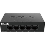 Switch 5 ports Gigabit - MÈtallique, connecteurs plastique - DLINK - DGS-105GLE