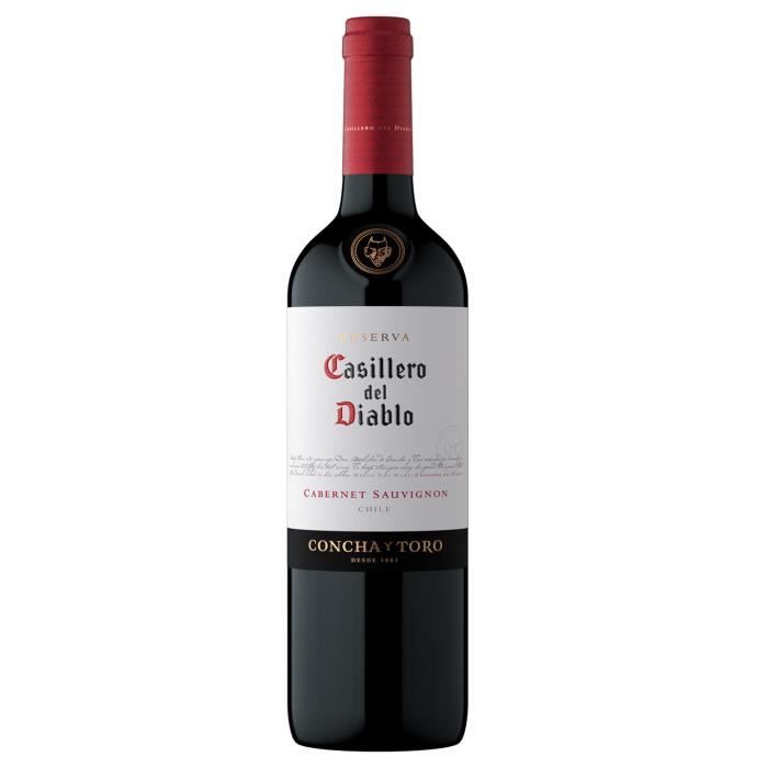 Casillero del diablo Reserva 2024 Cabernet Sauvignon - Vin rouge de Chili
