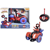 Marvel - Voiture TÈlÈcommandÈe - 17cm - Figuirne incluse - DÈs 3 ans