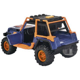 Commandant de Dinosaures - Dickie - 1 Jeep Wrangler avec remorque + 1 figurine articulée + 2 dinosaures