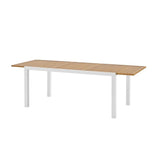 Ensemble repas de jardin LOUNA 8 personnes en aluminium - Table extensible + 8 fauteuils