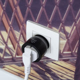 Kit prises connectées - DiO CONNECTED HOME - 8 prises nano noires On/Off - 2 télécommandes 3 canaux - DiO 1.0