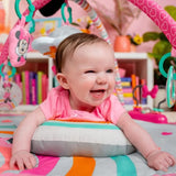 DISNEY BABY  -MINNIE- Tapis de sol éveil bébé évolutif  arche avec jouets sensoriels et musicaux, Cadeau Noel bébé