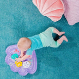 DISNEY BABY -ARIEL- Tapis d'eau pour bébé, jeu sensoriel et d'éveil?, gonflable, facile a nettoyer, pliable, jouets des la naissance