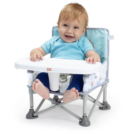 DISNEY BABY -WINNIE- Rehausseur de chaise pliable, nomade, de voyage, Léger et facile a nettoyer, Sac de transport inclus