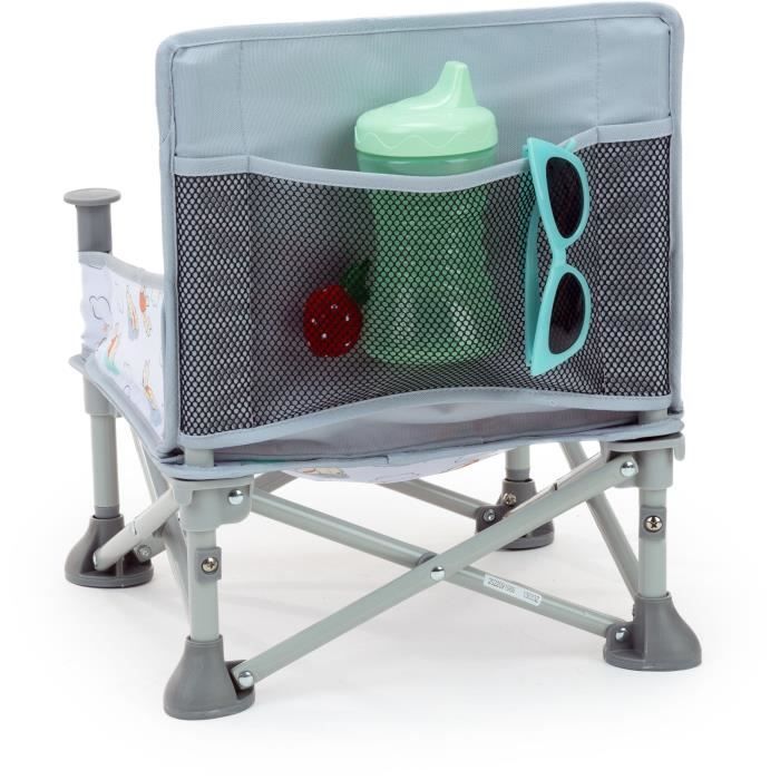 DISNEY BABY Chaise d'appoint Winnie l'ourson, rÈhausseur Pop 'n Sit, intÈrieur, extÈrieur, pratique et compacte, pliage rapide,