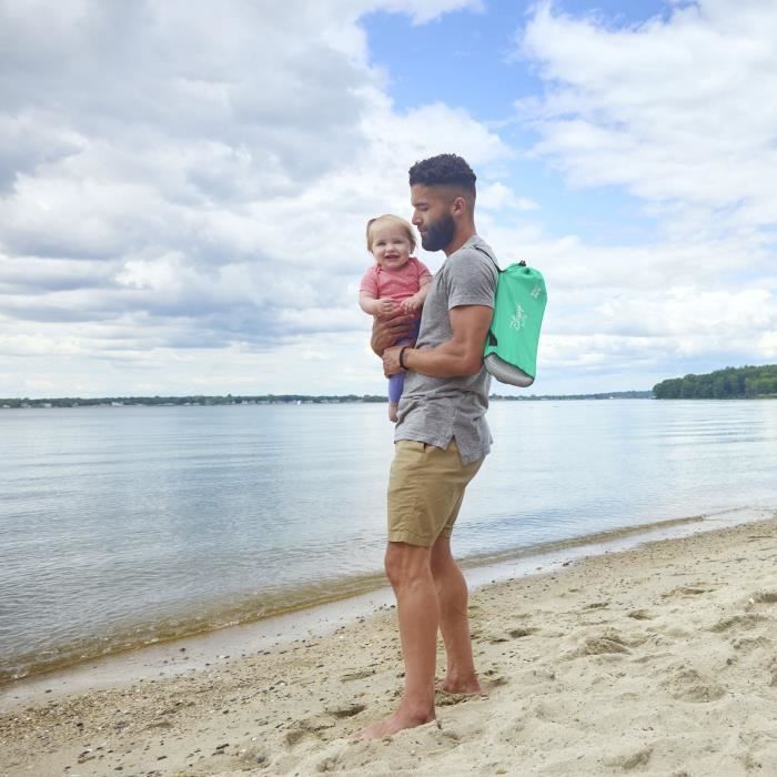 DISNEY BABY -PETITE SIRENE- Rehausseur de chaise pliable, nomade, de voyage, Léger et facile a nettoyer, Sac de transport inclus