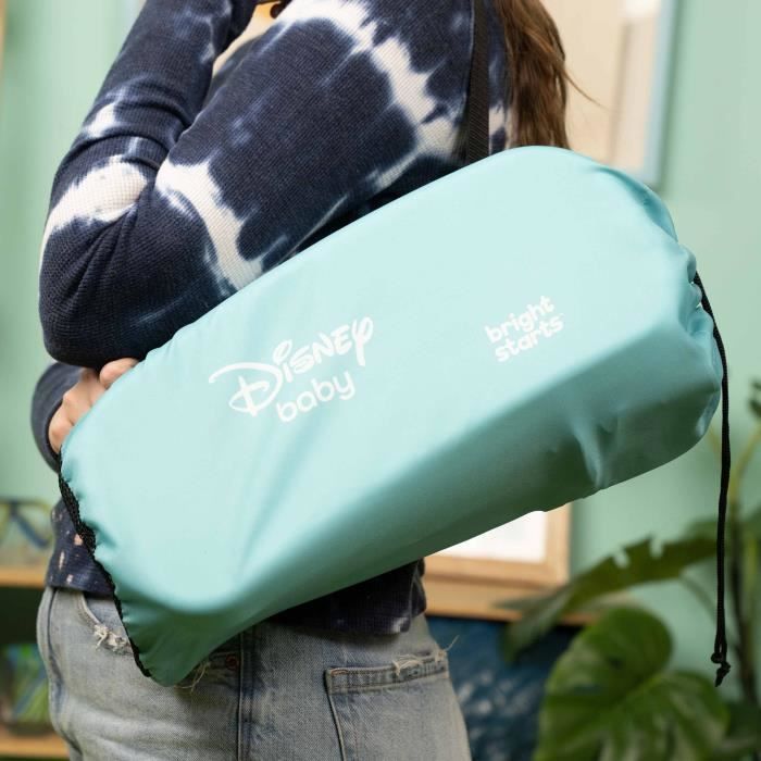 DISNEY BABY -NEMO- Rehausseur de chaise pliable, nomade, de voyage, Léger et facile a nettoyer, Sac de transport inclus