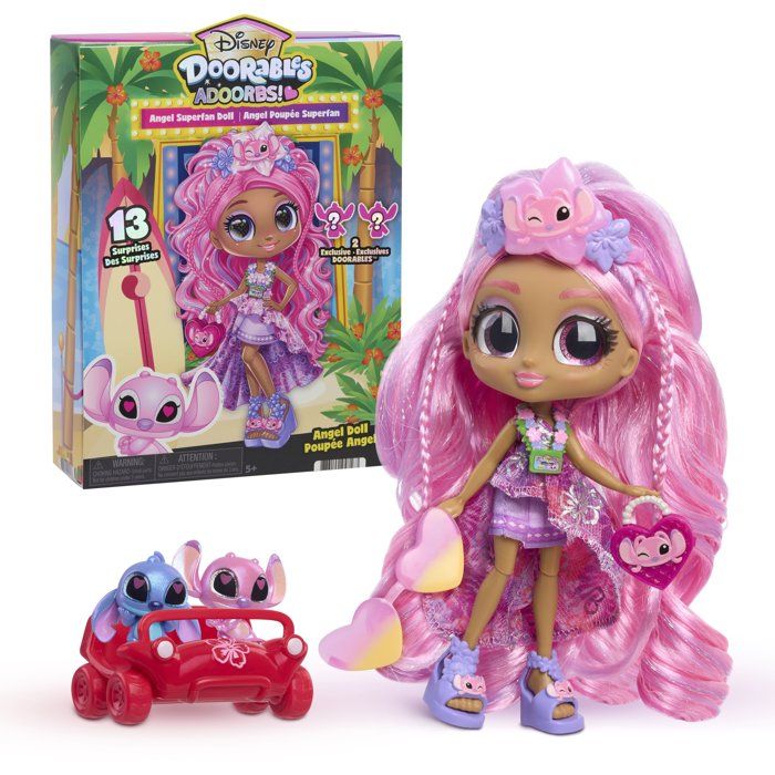 Poupée - DISNEY Doorables - Adoorbs Angel - 14 cm - Des 5 ans