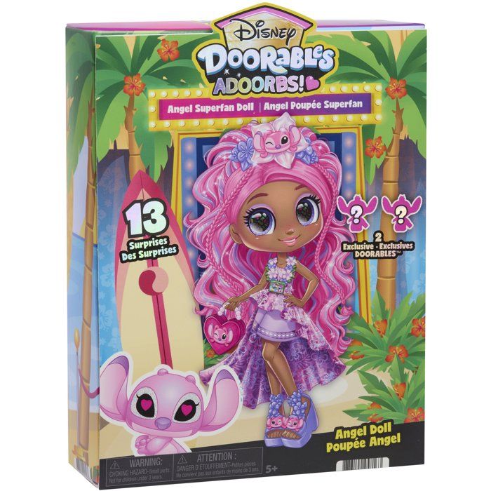Poupée - DISNEY Doorables - Adoorbs Angel - 14 cm - Des 5 ans