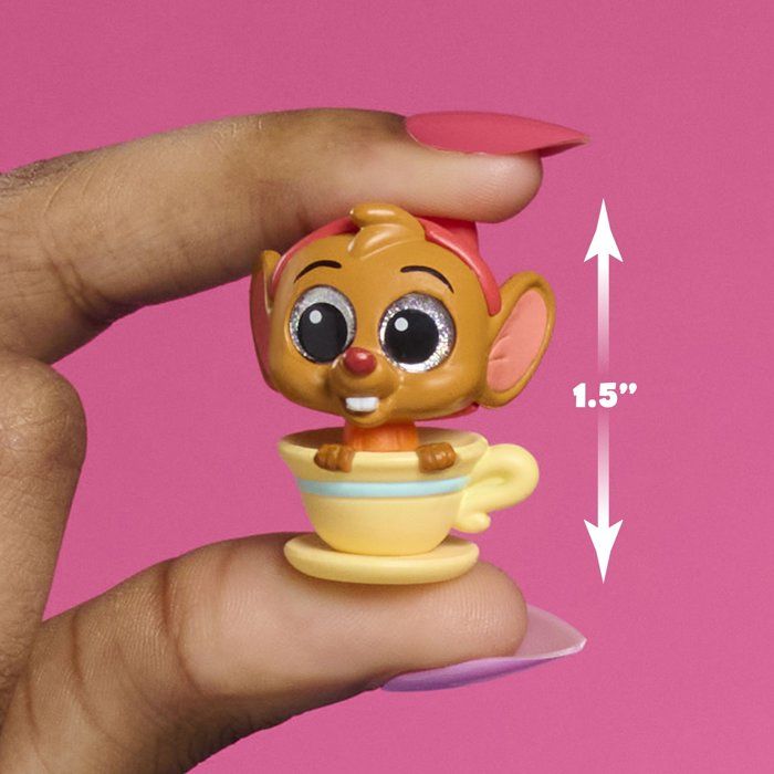 Doorables Coffret 4 mini-figurines DISNEY, Let's Party Multi Peek, Modele aléatoire a collectionner, Des 5 ans