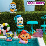 Doorables Coffret 4 mini-figurines DISNEY, Let's Party Multi Peek, Modele aléatoire a collectionner, Des 5 ans