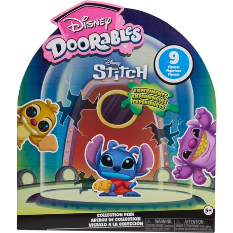Doorables Stitch Coffret collector, Doorables Disney, Figurine a collectionner de 3,8 cm, Des 5 ans