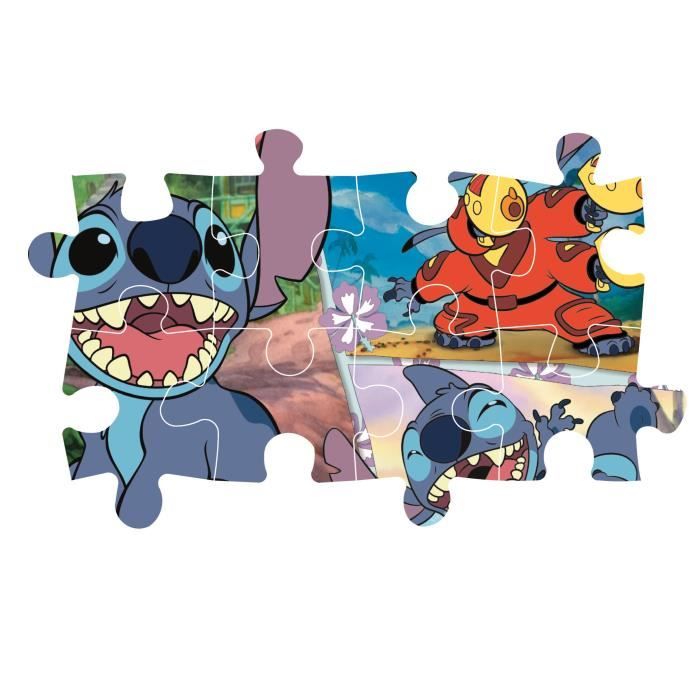 Puzzle Stitch 104 pieces Maxi, Pour enfants a partir de 3 ans, Theme dessins animés, CLEMENTONI