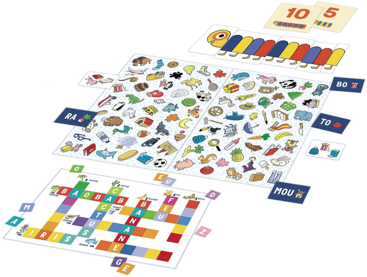 Coffret éducatif - NATHAN - La petite école - En route vers le CP ! - Jeux progressifs - Mixte