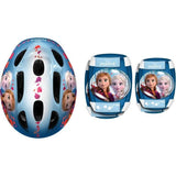 Casque + Genouilleres + Coudieres LA REINE DES NEIGES II - Taille 50-56 cm