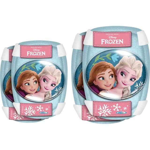 Coudieres & Genouilleres - DISNEY - La Reine des Neiges - Taille unique avec des sangles élastiques et systemea scratch - Bleu