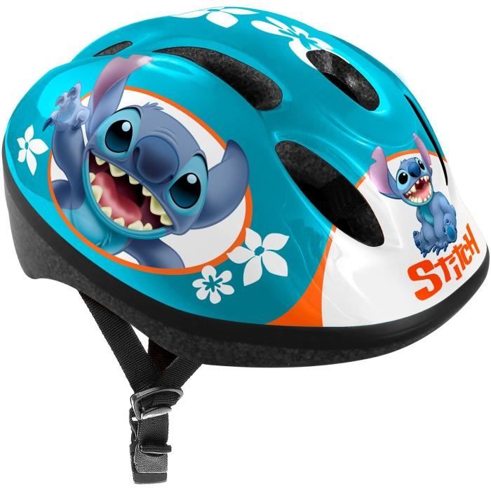 Casque de sport - DISNEY - STITCH - Taille S - Tour de tete réglable 53/56cm - Aérations et mousses internes pour plus de confort