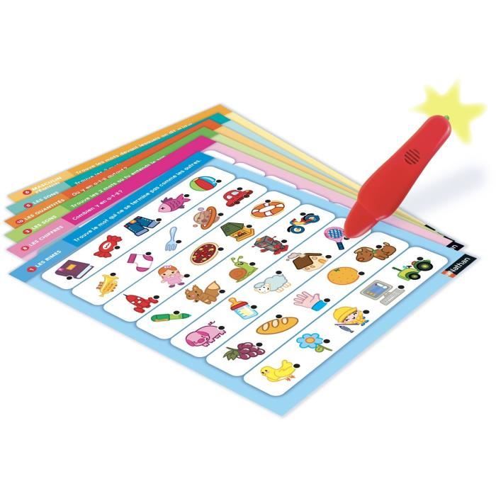 Jeu éducatif électronique - NATHAN - Electro Lettres et Chiffres - Pour enfants de 3 ans et plus - Multicolore