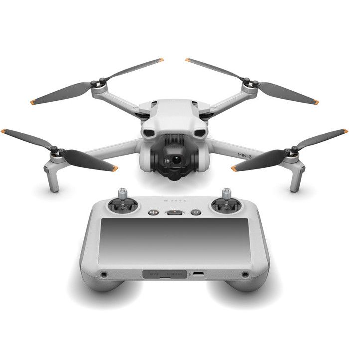 Drone - DJI - Mini 3 Fly More Combo - Avec radiocommande smart controller - Gris