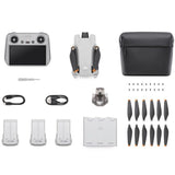 Drone - DJI - Mini 3 Fly More Combo - Avec radiocommande smart controller - Gris