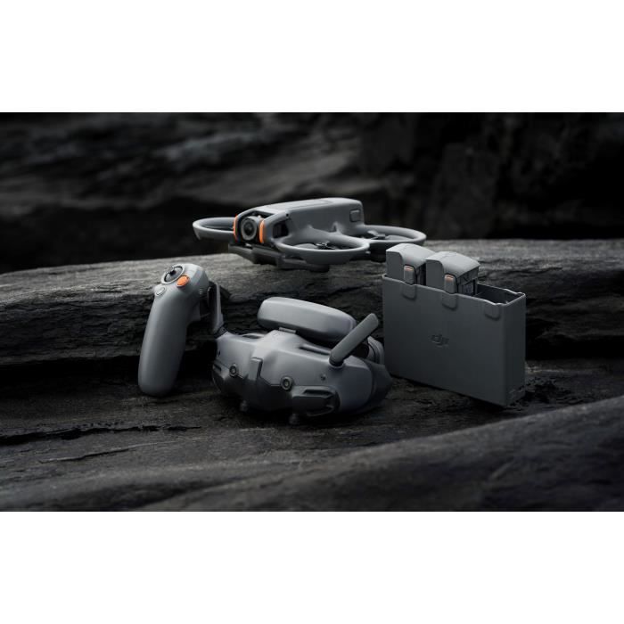 Pack Drone - DJI - Avata 2 + Stabilisateur RC Motion 3 + Casque Googles 3 + 3 batteries