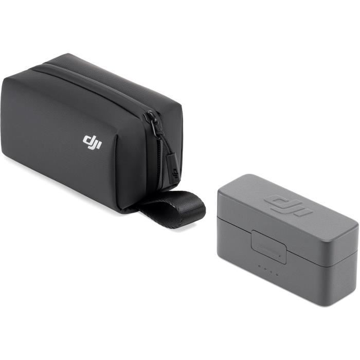 Boîtier de charge - DJI - Mic 2 - Autonomie jusqu'a 18 h - Connexion instantanée