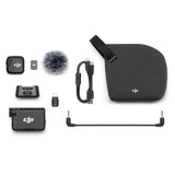 Micro sans fil - DJI - Mic Mini - Compact et léger - Autonomie 48h - Annulation bruit active