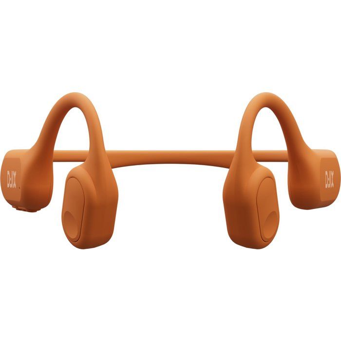 Écouteurs a conduction osseuse sans fil - D-JIX - TRITON 600 - Bluetooth + MP3 - 32 Go - Autonomie 2h15 - Orange