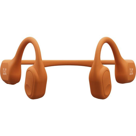 Écouteurs a conduction osseuse sans fil - D-JIX - TRITON 600 - Bluetooth + MP3 - 32 Go - Autonomie 2h15 - Orange