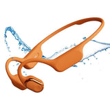 Écouteurs a conduction osseuse sans fil - D-JIX - TRITON 600 - Bluetooth + MP3 - 32 Go - Autonomie 2h15 - Orange
