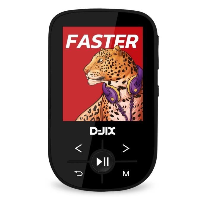 Baladeur MP4 - LOGICOM - C100 - 4GB - Bluetooth 4.0 - Noir