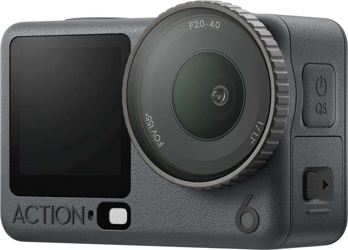Caméra sport - DJI - Osmo Action 6 Adventure Combo - Capteur 1/1,1 - Autonomie 4 h - Stockage 50 Go - Étanche - Accessoires inclus