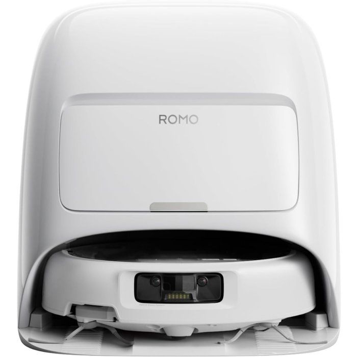 DJI ROMO A - Robot Aspirateur Laveur avec Station - Robot Transparent - 25 000 Pa - Détection au millimetre - 200 j sans Entretien