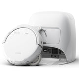 DJI ROMO S - Robot Aspirateur Laveur avec Station - 25 000 Pa - Détection de Niveau Drone - 200 Jours sans Maintenance
