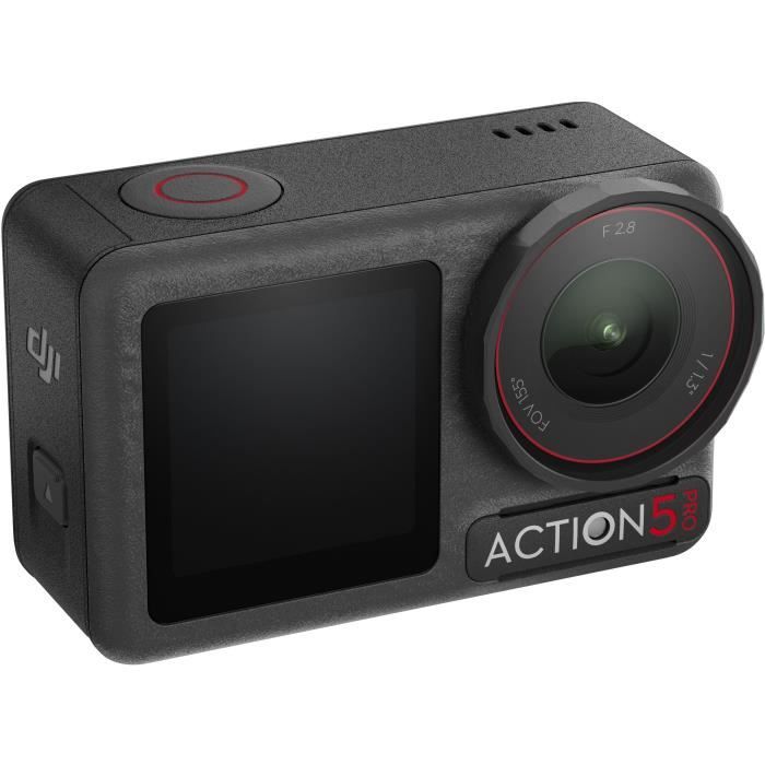 Osmo Action 5 Standard Combo - DJI - CMOS 1/1,3 - Ecran tactile - UHD 4K120, 2.7K120, 1080p240 - 12 Mpx - Bluetooth 5.0 - Wifi