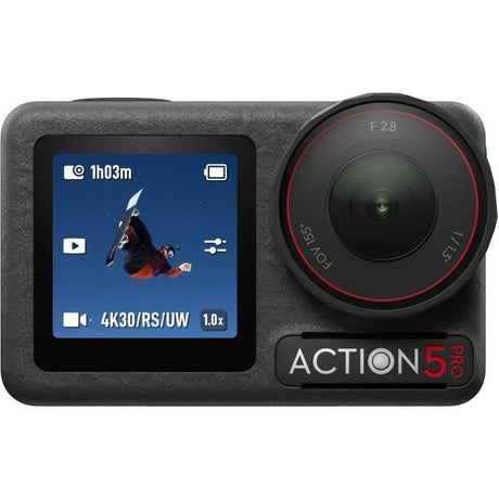 Osmo Action 5 Pro Standard Combo - DJI - CMOS 1/1,3 - Ecran tactile - UHD 4K120, 2.7K120, 1080p240 - 12 Mpx - Bluetooth 5.0 - Wifi