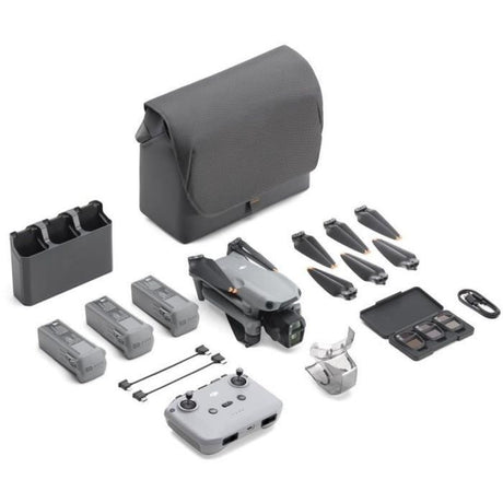 Drone - DJI - Air 3S Fly More Combo (- DJI - RC-N3) - Double Caméra CMOS 1 et Télécam 70mm - 14 Stops de Plage Dynamique - RTH Int