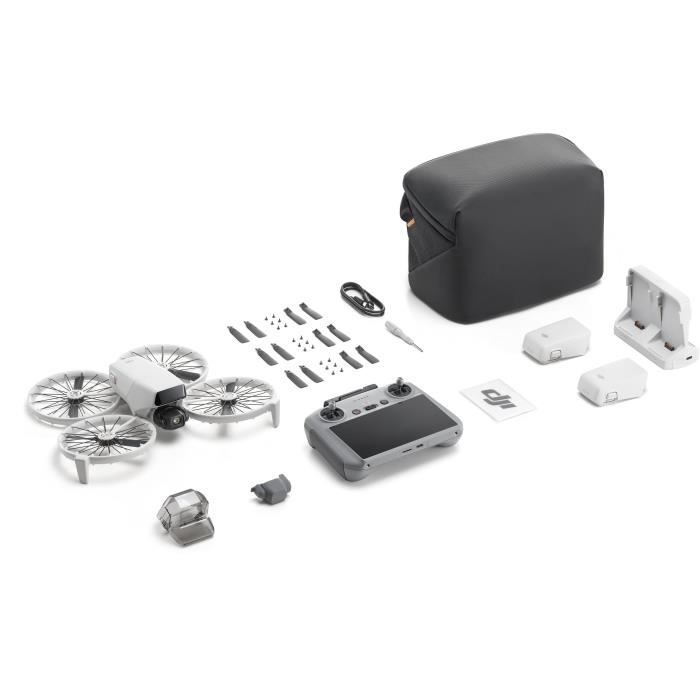 Drone caméra - DJI - Flip Fly More Combo (DJI RC 2) (GL) - Protection d'hélice pliable - CMOS 1/1,3 - 4K/60 ips HDR - 31 min vol