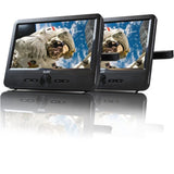 Lecteur DVD portable DJIX PVS906-50SM 9 - Double Ècran - Autonomie 2h - Noir