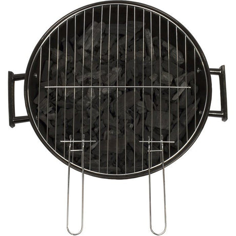 Barbecue a charbon - LIVOO - DOC172N - Surface de cuisson Ř 41 cm - Grille en acier chromé - Cuve et couvercle en acier émaillé