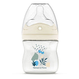 Biberon anti-colique - DODIE - 150 ml - Tétine multi-perforée biomimétisme - +0 mois - Débit 1 - Bleu