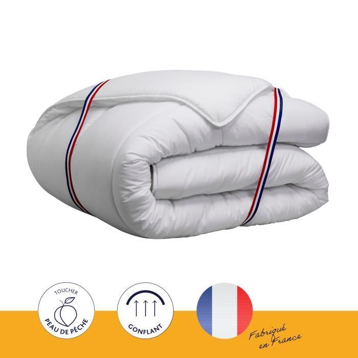 Couette Tempérée - DODO - COUNTRY - 220 x 240 cm - Blanc
