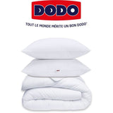 Pack Protection DODO - Couette 220x240 cm + 2 oreillers 60x60 cm + 2 proteges oreillers 60x60 cm - Blanc