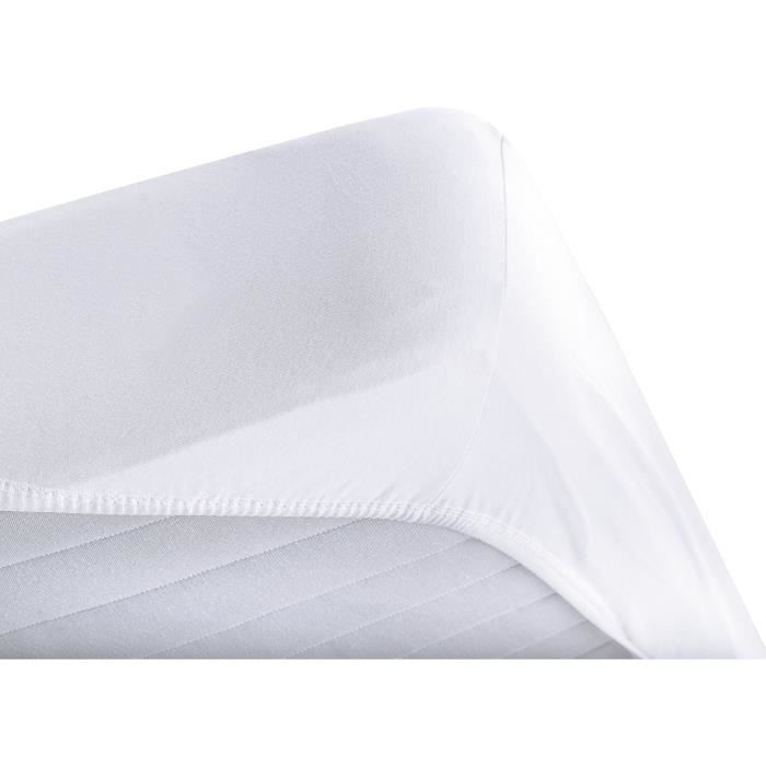 Protege Matelas Absorbant - DODO - 90 x 190 cm - Coton - Anti-acariens