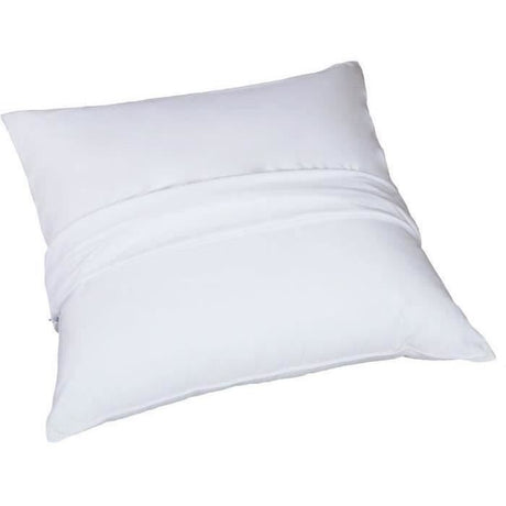 Pack 2 Oreillers DODO - Tendance - 60 x 60 cm + 2 Protege Oreillers Imperméable 60 x 60 cm - Blanc